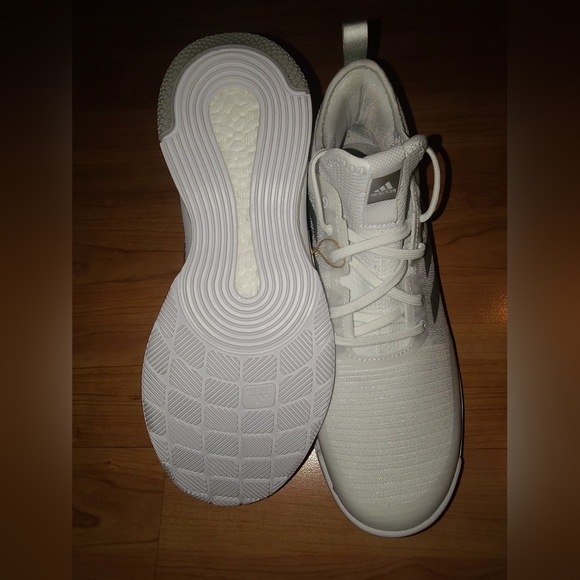 Adidas CrazyFlight Mid 'White Metallic Silver' - Picture 5 of 5